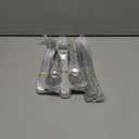 HIKAA 40PCS Stainless Steel Silverware Set, Modern Flatware Set for Kitchen, Mirror Polished Cutlery Set with Forks, Spoons and KnivesDishwasher Safe