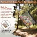 2 Pack Ultralight Rodent Proof Bear Bags,Wire Mesh Hanging Food Storage for Camping & Backpacking, Critter Protection Kit Includes Nylon Rope & Carabiners for Easy Hanging