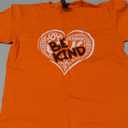 Be Kind Joy Heart Kids Unity Day Orange Anti Bullying T-Shirt Small
