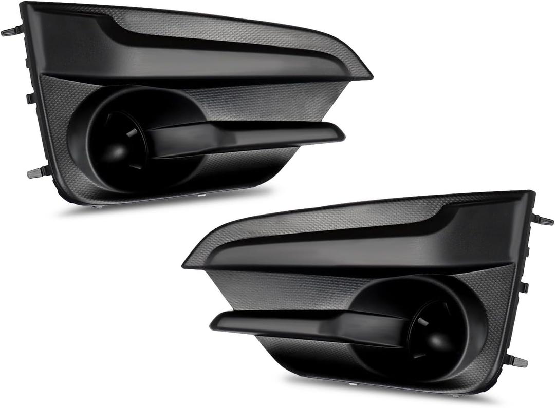 Front Left Right Bumper Fog Light Cover Bezel Compatible with Impreza 2017-2019 57731FL20A 57731FL21A