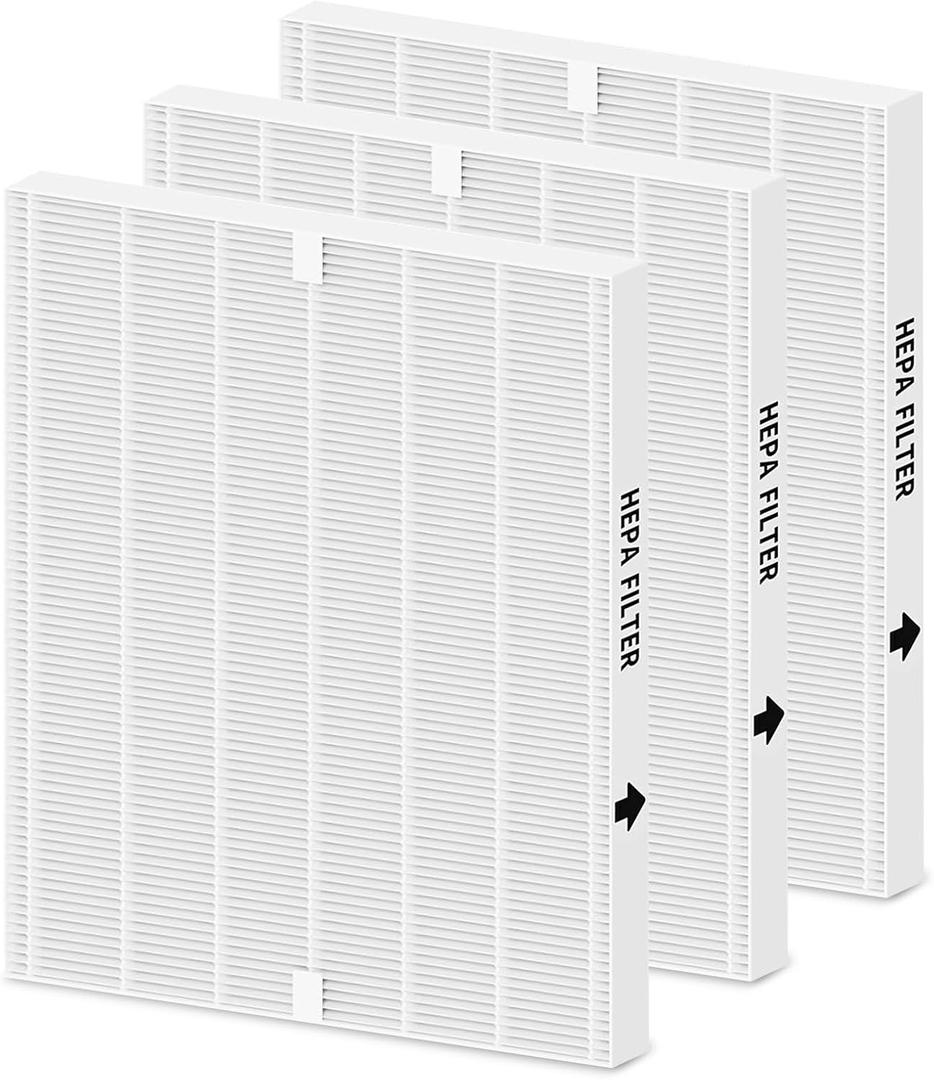 3 Pack AP-1512HH True HEPA Replacement filter Compatible with Coway Airmega AP-1512HH Air Purifier and Airmega 200M Air Purifier, AP-1512HH, AP-1512HH-FP, AP-1518R, AP-1519P, Item NO #3304899