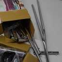 Whitmor Garment Rack - Foldable for Easy Storage - Chrome