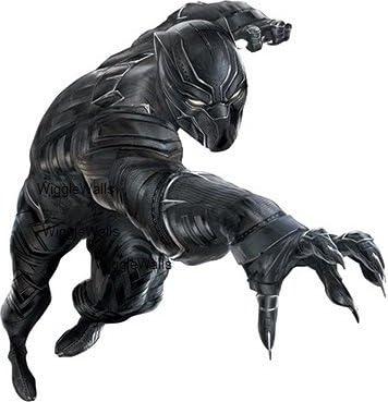 RoomMates RMK4290GM Black Panther Peel and Stick Decals (47.7 " x 30.6 ")