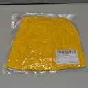 MakeMeChic Women's Summer Off Shoulder Tops Ruffle Short Sleeve Dressy Casual Blouse Top (Yellow, XL)