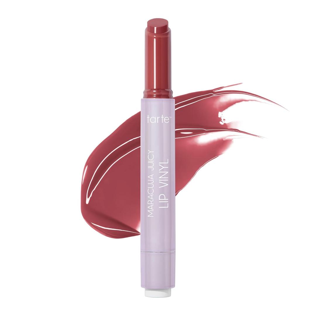 tarte maracuja juicy lip vinyl gloss  Hydrating & Volumizing Lipgloss Balm with Hyaluronic Acid, Vitamin E to Plump & Moisturize for Radiant, Fuller-Looking Lips, Vegan & Cruelty Free (hibiscus) tarte maracuja juicy lip vinyl gloss  Hydrating & Volumizing Lipgloss Balm with Hyaluronic Acid, Vitamin E to Plump & Moisturize for Radiant, Fuller-Looking Lips, Vegan & Cruelty Free (hibiscus)
