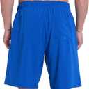 HOdo Mens Swim Trunks with Mesh Liner 9" Quick Dry Swim Shorts Bathing Suits for Men Swimwear Board Shorts wiht Pockets (Blue, XXL)