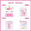 2 x MyersCostume Valentine Boxes for Kids,Valentines Day Cards,for Classroom Exchange Prizes Party Favors,Including 1 Mailbox and 33 Valentine Cards (Type-1)