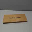 2 x Solino Home Linen Table Runner 48 Inches - 100% Pure Linen Beet and Cream Table Runner 14 x 48 Inch Ideal for Dresser and Coffee Tables - Valentines, Spring - Morgan Check