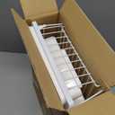 Kmiectse Dish Drying Rack - Space-Saving Small Dish Rack for Kitchen Counter, Rust-Resistant Kitchen Drying Rack, Compact Dish Drainer Organizer with Utensil Holder for Home Kitchen, White