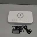 Digital Alarm Clock White Noise, Loud Digital Alarm Clocks Bedrooms, Alarm Clock Speaker Wireless Charger AUX USB Bluetooth Speaker 12/24H Dual Alarm Snooze Adjustable Brightness, White