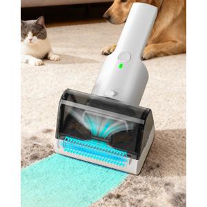 Misfans Electric Pet Hair Removal Tool,2025-Upgrade Cat&Dog Hair Vacuum & Lint Rollers Remover,Automatic Portable Hair Tool for Indoor and Outdoor,Cat Bed,Climbing Frame,Board,Carpet,Mats,Car Mats