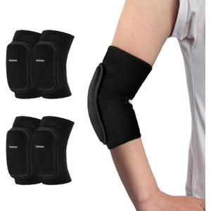 Kids Elbow Pads Breathable Arm and Elbow Protector for Boys, Girls, and Teens Crashproof Compression Sleeve for SkiingSkating, Volleyball, Cycling Sports Safety Gear (YS-2 pack)