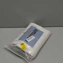 Naturoom Natural Linen Shower Curtain, Country Boho Farmhouse Bath Decor Beige Shower Curtains for Bathroom Neutral Cloth Weighted Textured Fabric Bath Curtain Liner with Hooks, Cream, 72 Inch