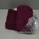 Muddy Mat | Super Absorbent Door Mat Indoor, Microfiber Quick Dry Chenille Entryway Rug, Non-Slip Front Door Mat, Indoor Mats for Entryway, Machine Washable Pet Rug, Dark Purple 18"x28"