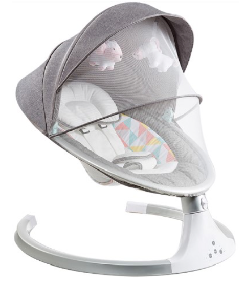 FOSHAN BB702 Auto Baby Swing For Infants, Gray FOSHAN BB702 Auto Baby Swing For Infants, Gray