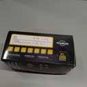 TitanFlex Heavy Duty Black Industrial Nitrile Gloves with Raised Diamond Texture, Latex Free (6mil/8mil)