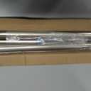AmazerBath Nickel Spring Tension Shower Curtain Rod 31-75 Inches, 1 Inch Diameter Heavy Duty Tension Rod Rust Proof Bathroom Curtain Rod, Adjustable No Drill Easy Segmented Installation