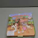 Farm Animals Figures Toys with 10 Realistic Plastic Animal Figurines & Kids Sound Book, Educational Learning Toys Gift for 3 Years Old & Up Toddlers Kids Boys Girls