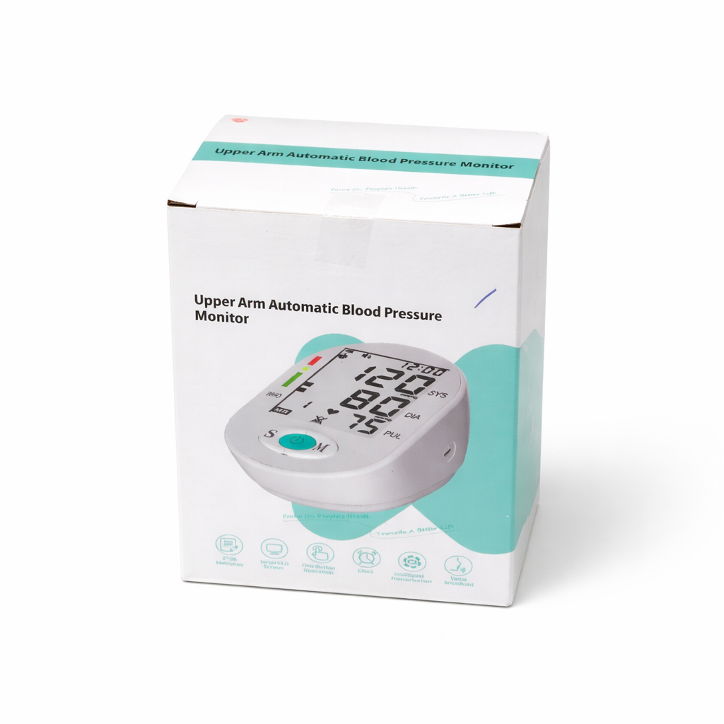 Blood Pressure Monitors, Bp Monitor  Blood Pressure Machine Large Cuff Blood Pressure Monitor Upper Arm Cuff 8.7''17.3'', Large Screen, 2 Users Total 198 Memories