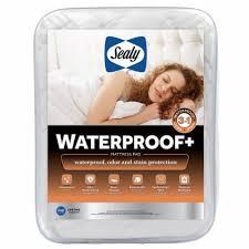 Sealy Waterproof Mattress Pad Waterproof, Odor, and Stain Protection, EternaLoft Machine Washable Twin Size 38x 75 in
