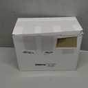 Realspring 2 Pcs Inflatable Bean Bag Chairs with Electric Air Pump Outdoor Blow up Chair Inflatable Lazy Sofa Folding Portable Loungers Couch for Living Room Bedroom (Blue)