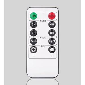 Tyawon 10-Key Flameless Candle Remote Control 2/4/6/8H Flameless Candles Timer (Not Universal)