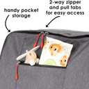 Diono Car Seat Travel Backpack, Airport Travel Bag For Car Seat, Gate Check-In Bag, Carry As Duffle Bag Or BackPack, Padded Shoulders, Durable Protective Material