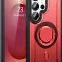 BENTOBEN for Samsung Galaxy S25 Ultra Case 2025,[Compatible with MagSafe] [Military-Grade Protection] Armor Series Magnetic Phone Case for Samsung S25 Ultra 6.9 Inch, Red