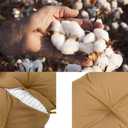 Hanging Egg Chair Cushion 47 X 35 in Waterproof Indoor/Outdoor Hammock Chair Cushion Washable Hanging Basket Seat Cushion (Without Chair) (Navy)