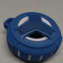 EBODA Shower Bluetooth Waterproof Speaker, IPX7 Floating Portable Wireless Small Speakers with Light, 24H Playtime for Beach, Pool, Kayak Accessories, Gifts for Men and women -Coral Blue