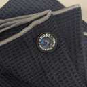 Ghost Golf Magnetic Towel (Caddie) - Premium Ultra-Absorbent Microfiber Golf Towel with Magnet for Golf Carts or Clubs - Golfing Gear - Waffle Weave Pattern