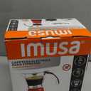 IMUSA 6 or 3cup Electric Espresso Maker, Red