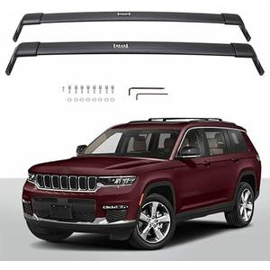 EZREXPM Cross Bars Roof Rack Fit for Jeep Grand Cherokee L 2021-2025 Grand Cherokee 2022-2025 Cargo Carrier Crossbar Accessories