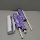 Large Lint Rollers for Carpet, Sticky Rollers for Floor DELOMO 9.45 in with 3 Extendable Handle, Long Handle Sticky Mop for Cleaning Carpets, Cars, Clothing, and Pet Hair