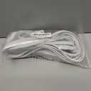 3-Prong 16FT Twin Extension Cord with 6 Outlets - Slim Design for Home Furniture, 16FT Double Cord 8 FT Each Side in Black Color