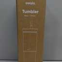 Owala Stainless Steel Triple Layer Insulated Travel Tumbler with Spill-Resistant Lid and Straw, BPA Free, 24 oz, Grey/Purple (Bunny Hop) (24 Ounces, Pack of 1)