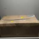 5 Tier Foldable Storage Shelves, Expandable Folding Shelving Units with Wheels, Changeable into 2 Shelf Units, Collapsible Adjustable Storage Rack Metal Shelves for Storage, Pantry, Garage, Gold