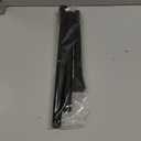 Black Tension Curtain Rod 28 to 48 Inch Spring Rod No Drilling Adjustable Shower Curtain Rod for Windows, Bathrooms, Closet, Kitchen