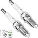 2 Pack RC12YC Spark Plug for Briggs and Stratton 491055S 491055T 491055 692051 792015 for Kohler 12 132 02-S for Champion RC12YC Spark Plugs