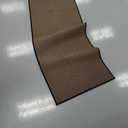 Artoid Mode Washable Non Skid Kitchen Rugs and Mats Doormat, Absorbent Door Mat Rugs for Kitchen Floor Front of Sink Hallway Black 17x47 Inch