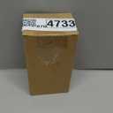 Homemory 6 Pcs Window Candles with Sensor Dusk to Dawn, Ivory Striped Candlesticks with Suction Cups, Roman Column Christmas Window Candle Battery Operated, Flameless Led Taper Candles for Windows