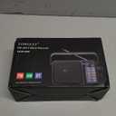 AM FM Radio with Best Reception,Bluetooth Portable AM FM Transistor,Battery Operated Radio or AC Power,Large Dial,Headphone Jack, Gifts for Seniors Elderly