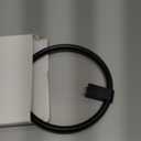 Adhesive Towel Holder, Hand Towel Holder for Bathroom, Self Adhesive Hand Towel Rings, Black, 2 Pack