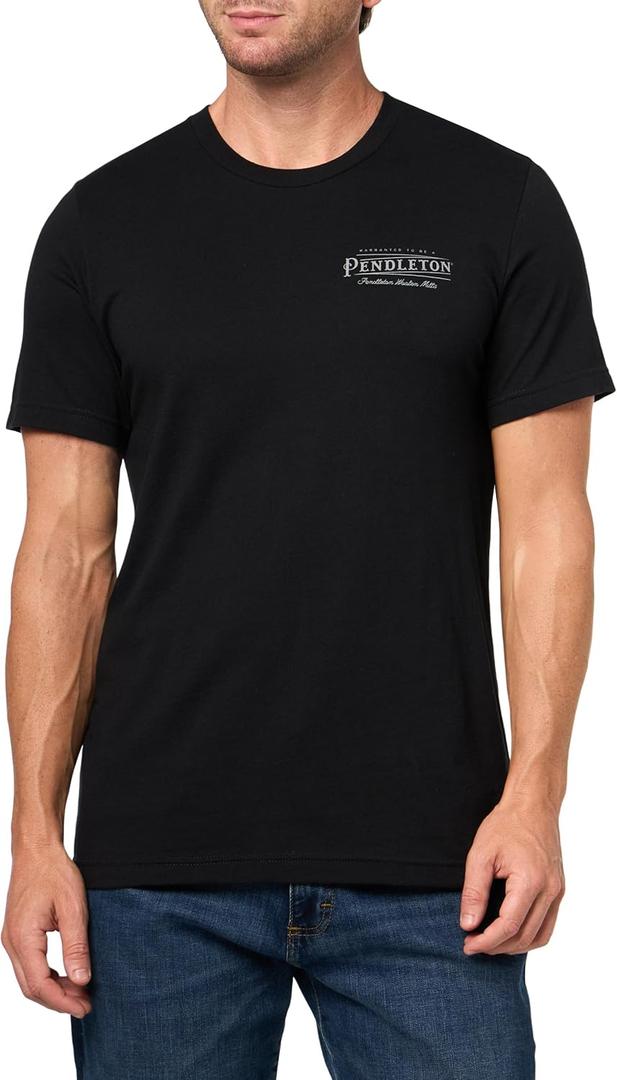 Pendleton Men's Classic (Medium, Black/Grey)