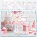 6 Pcs Baby in Bloom Wildflower Decorations  Acrylic Signs with Stand, Welcome Sign, Flower Bar, Centerpieces, Gender Reveal Decor, Bloom Bar Sign, Party Celebration Accessories