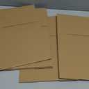 CRUGLA 40 Packs 8x5x3 Shipping Boxes for Small Business, Corrugated Cardboard Boxes Bulk for Shipping Packing Mailing (Brown)