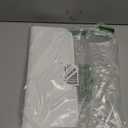 Niniubye Desk Pad, 23.6" x 13.8" PU Leather Non-Slip Desk Mat Large Mouse Pad for Desktop, Waterproof Laptop Computer Writing Mat for Office, Home, Work, Gaming, White