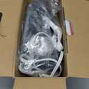 Calming Heat Massaging Vibrations Weighted Heating Pad by Sharper Image | Temperature Settings, Auto Shut-Off Feature, Gift for Holidays, Women & Men | 3 Heat, 6 Massage, 12 x 24, 4 lbs