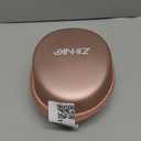 ZIHNIC Bluetooth Headphones Over-Ear, Foldable Wireless and Wired Stereo Headset Micro SD/TF, FM for Cell Phone,PC,Soft Earmuffs &Light Weight for Prolonged Wearing(Rose Gold)