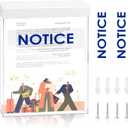9.1" x 11.6" Outdoor Notice Brochure Holder Waterproof Wall Mount Literature Permit Box with Lid Screws Clear Acrylic Document Holder Fits Letter Size A4 Flyers Booklets Pamphlets 
